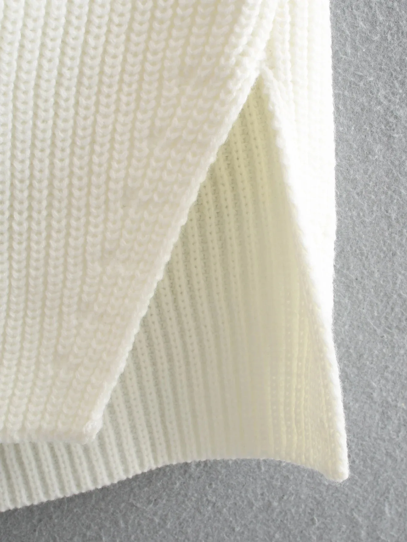 2020 Autumn Chaleco Punto Mujer White Loose Wild Split V-neck Sleeveless Knitted Vest Vest Women Mid-length Knitted Pullover
2020 Autumn Chaleco Punto Mujer White Loose Wild Split V-neck Sleeveless Knitted Vest Vest Women Mid-length Knitted Pullover