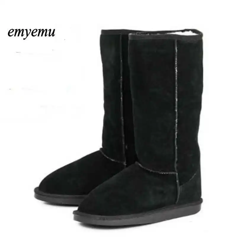 Австралийские зимние сапоги EMYEMU для снежной погоды 100% шерсть 4 цвета женские