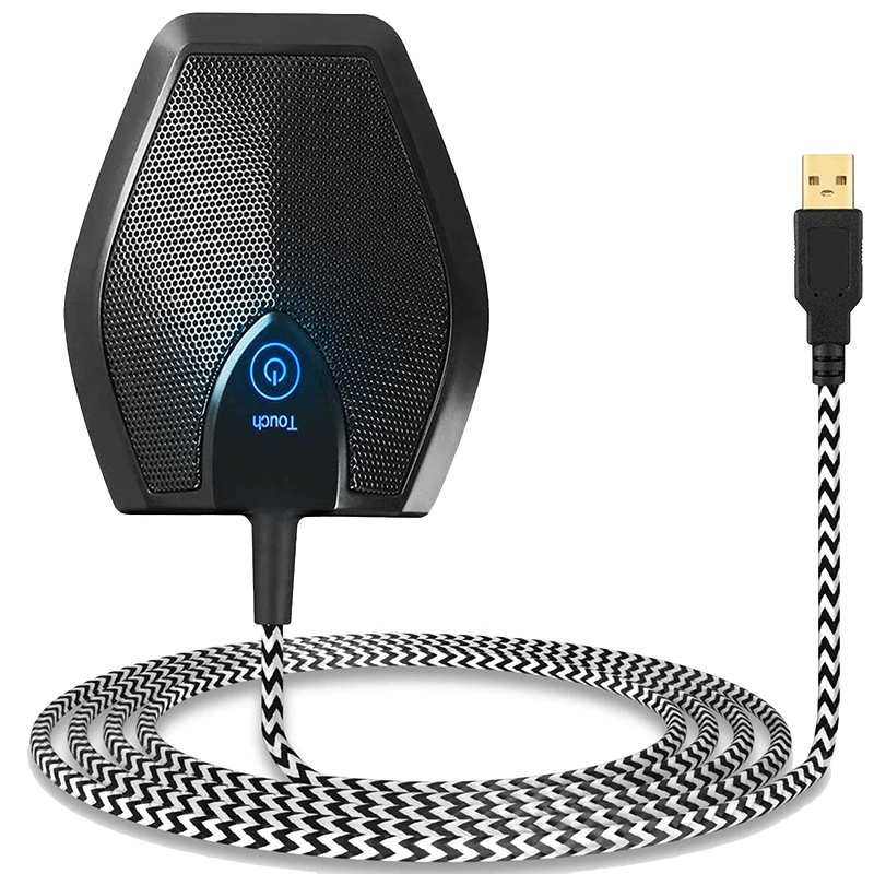 USB Conference Microphone, Suitable for Computer Desktop, Condenser Computer Microphone, Suitable for Games, Videos
USB Conference Microphone, Suitable for Computer Desktop, Condenser Computer Microphone, Suitable for Games, Videos