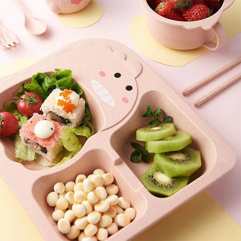 Dinosaur Series Children's Dinner Plate Set Kindergarten Shatter-resistant Student Portable Baby Grid Plates And Chopsticks Set
Dinosaur Series Children's Dinner Plate Set Kindergarten Shatter-resistant Student Portable Baby Grid Plates And Chopsticks Set