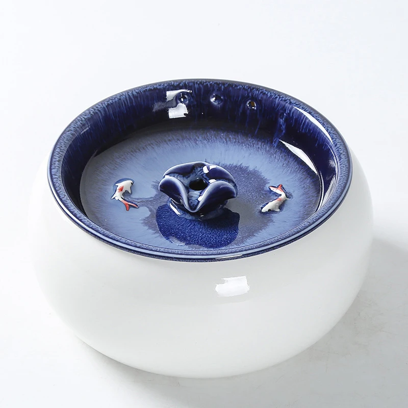 Home Pet Supplies Ceramic Automatic Circulation USB Mute Cat Water Dispenser Multi-layer Filter Dog Automatic Feeder Puppy Bowl
Home Pet Supplies Ceramic Automatic Circulation USB Mute Cat Water Dispenser Multi-layer Filter Dog Automatic Feeder Puppy Bowl