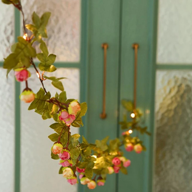 2M 20LEDs Little Rose Flower Battery Copper Wire LED Fairy String Light for Christmas Lit Garland Wedding Decoration Party Event
2M 20LEDs Little Rose Flower Battery Copper Wire LED Fairy String Light for Christmas Lit Garland Wedding Decoration Party Event