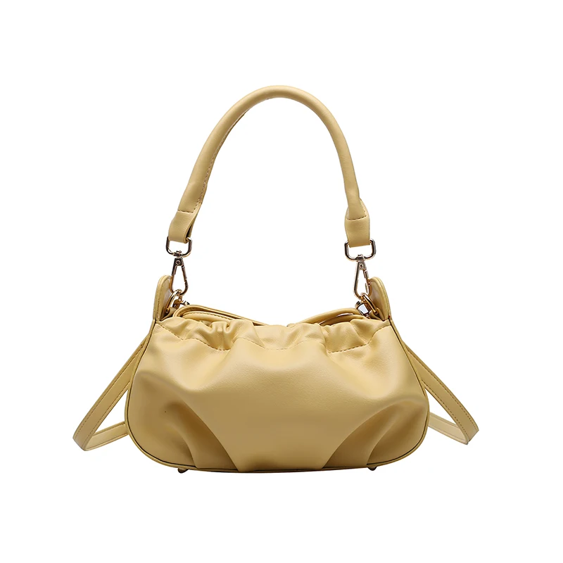 Folds Design Soft PU Leather Shoulder Underarm Bags for Women 2021 Travel Handbag Fashion Luxury Simple Crossbody Purses
Folds Design Soft PU Leather Shoulder Underarm Bags for Women 2021 Travel Handbag Fashion Luxury Simple Crossbody Purses