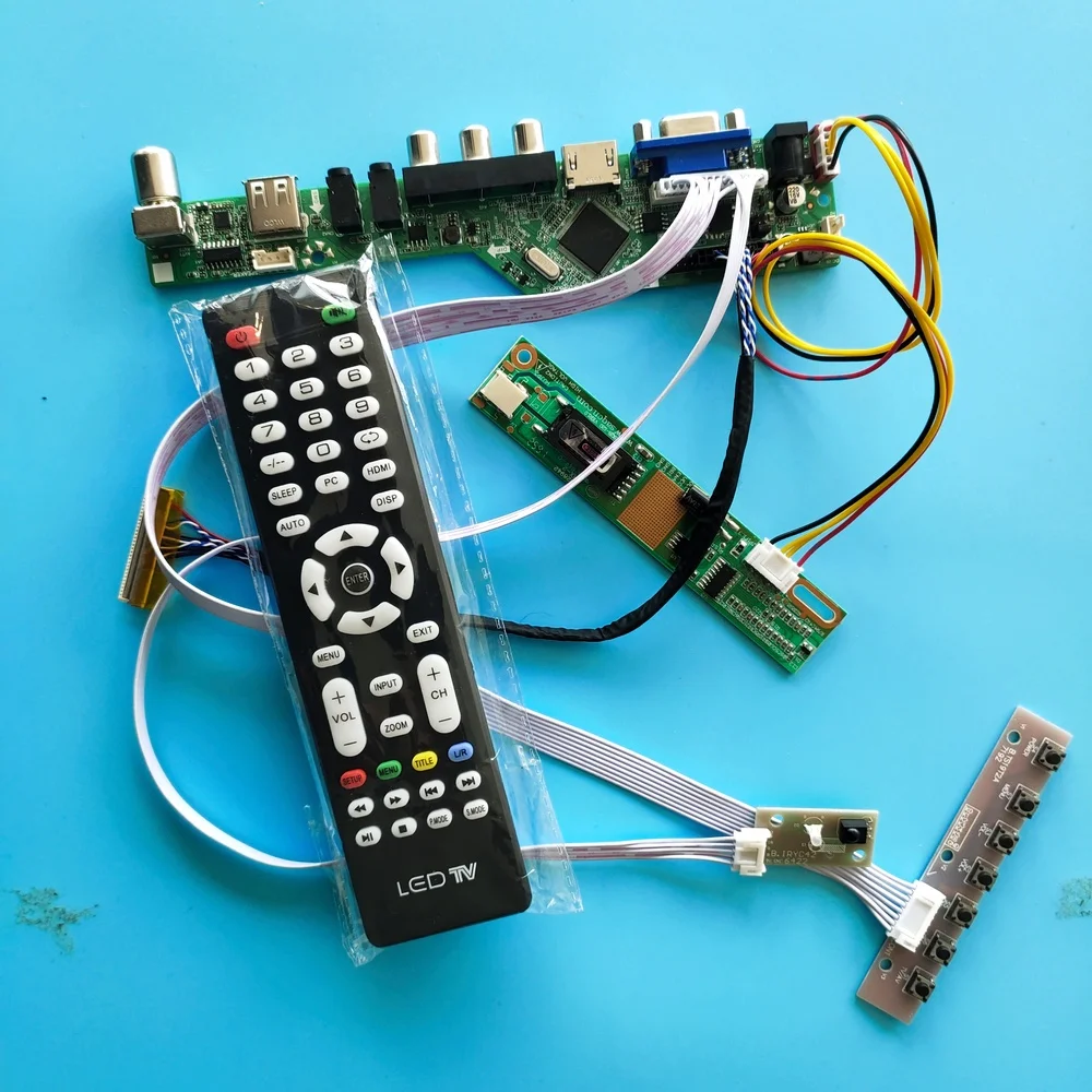 

for LP154W02-TLB2 Digital Signal VGA HDMI USB Controller Board AV 1 lamps 15.4" Resolution TV 30pin Interface Module 1680×1050