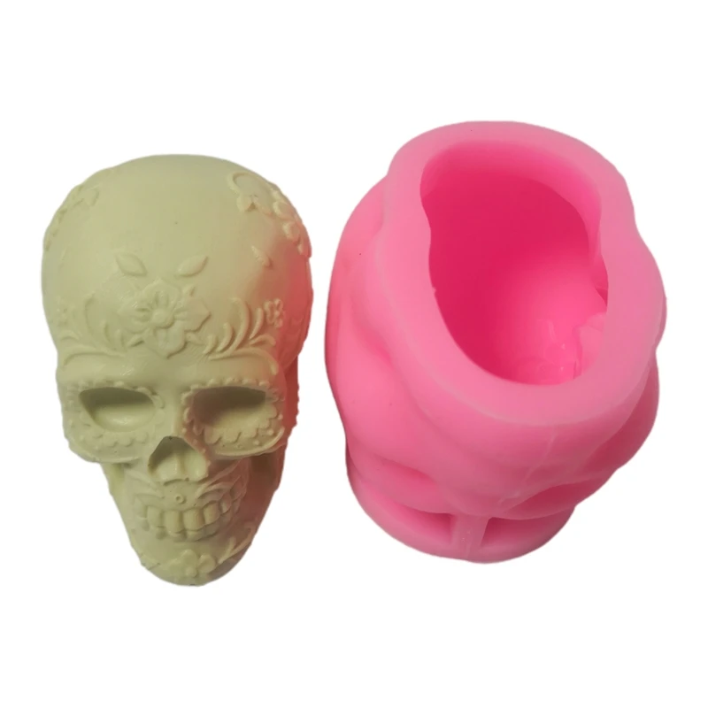 3D Flower Skull Silicone Mold Epoxy Resin DIY Decoration Making Soap Melt Resin Polymer Clay Home Decoration
3D Flower Skull Silicone Mold Epoxy Resin DIY Decoration Making Soap Melt Resin Polymer Clay Home Decoration