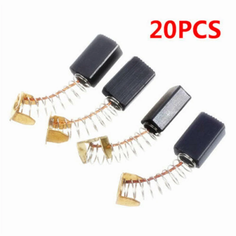 20Pcs 15x10x6mm Electric Motor Dremel Replacement Rotary Tool For Angle Grinder Hand Drill Carbon Brushes Brush
20Pcs 15x10x6mm Electric Motor Dremel Replacement Rotary Tool For Angle Grinder Hand Drill Carbon Brushes Brush