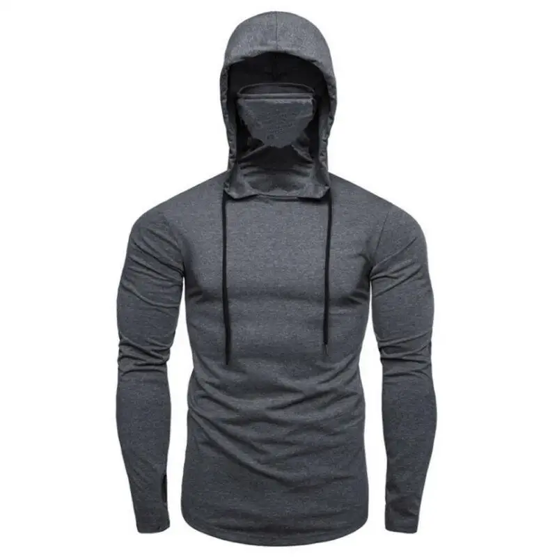 Mens Drawstring Hooded Sweatshirt Casual Slim Fit Hoodie Pullover Top with Face Cover Plus Size
Mens Drawstring Hooded Sweatshirt Casual Slim Fit Hoodie Pullover Top with Face Cover Plus Size