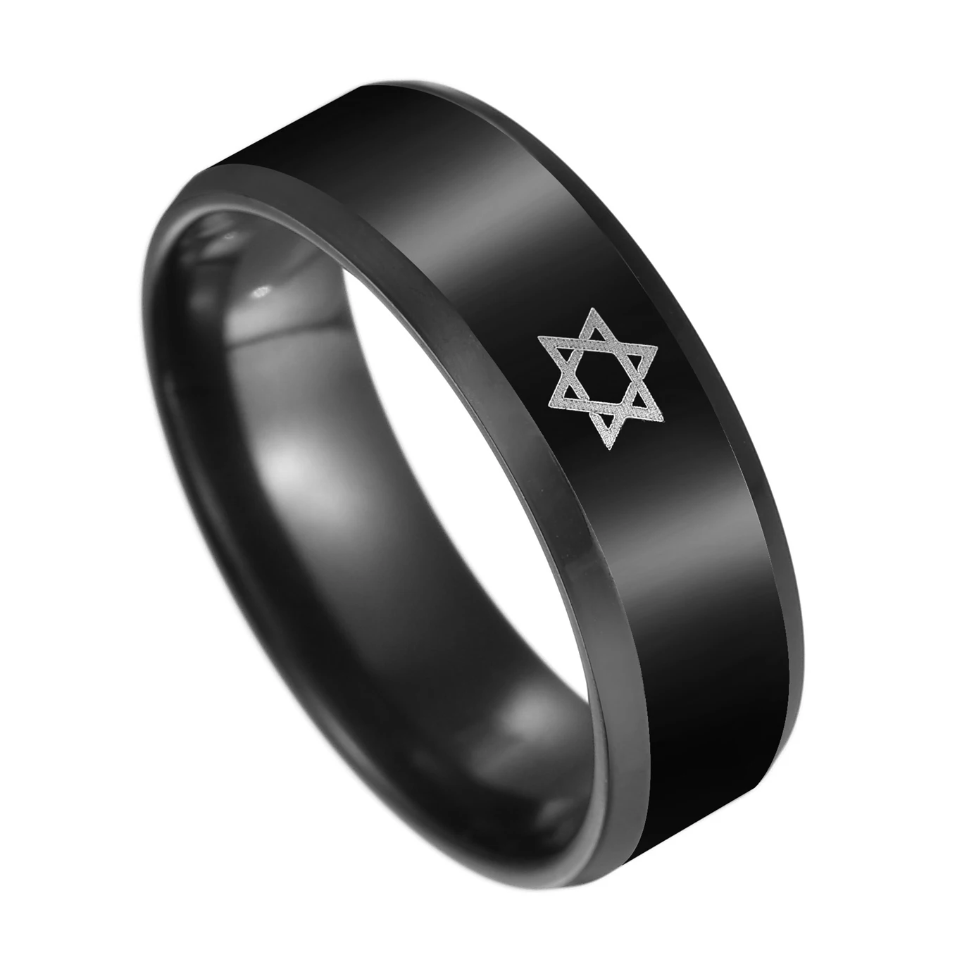 Bxzyrt New David Star Ring Black Stainless Steel Pentagram Ring For Men Women Wedding Bands Bridal Punk Jewelry Gifts
Bxzyrt New David Star Ring Black Stainless Steel Pentagram Ring For Men Women Wedding Bands Bridal Punk Jewelry Gifts