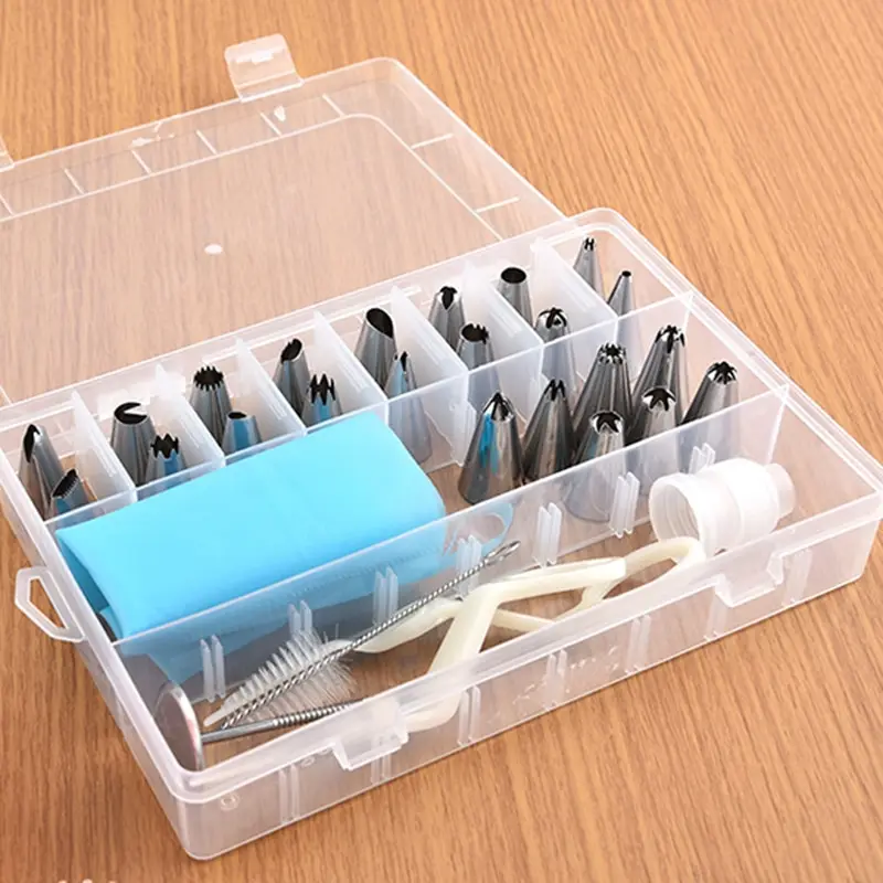 Cake Decorating Kit Supplies Icing Tips Set Piping Tips Baking Frosting Tools Nozzles Scraper Pastry Bag Baking Tools For Cakes
Cake Decorating Kit Supplies Icing Tips Set Piping Tips Baking Frosting Tools Nozzles Scraper Pastry Bag Baking Tools For Cakes