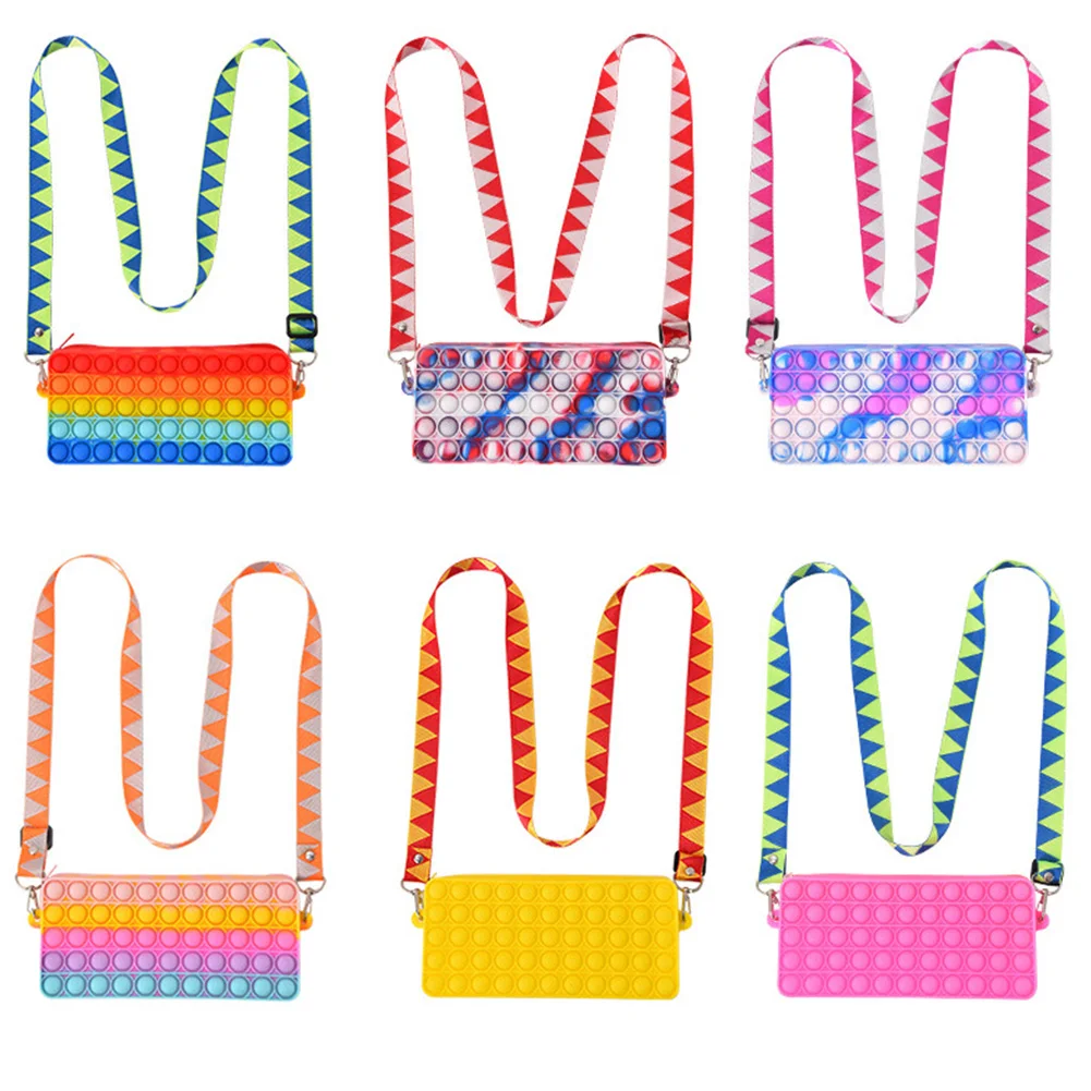 Декомпрессионная Радужная пузырчатая сумка на плечо для детей и взрослых, органайзер для хранения, кошелек, сумка на цепочке для детей и взр...
Декомпрессионная Радужная пузырчатая сумка на плечо для детей и взрослых, органайзер для хранения, кошелек, сумка на цепочке для детей и взр...