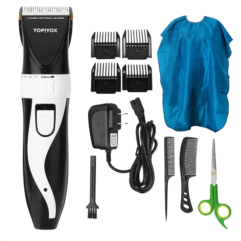 11Pcs/Set Professional Electric Hair Trimmer Rechargeable Electric Hair Clipper Men's Cordless Haircut Adjustable Ceramic Blade
11Pcs/Set Professional Electric Hair Trimmer Rechargeable Electric Hair Clipper Men's Cordless Haircut Adjustable Ceramic Blade
