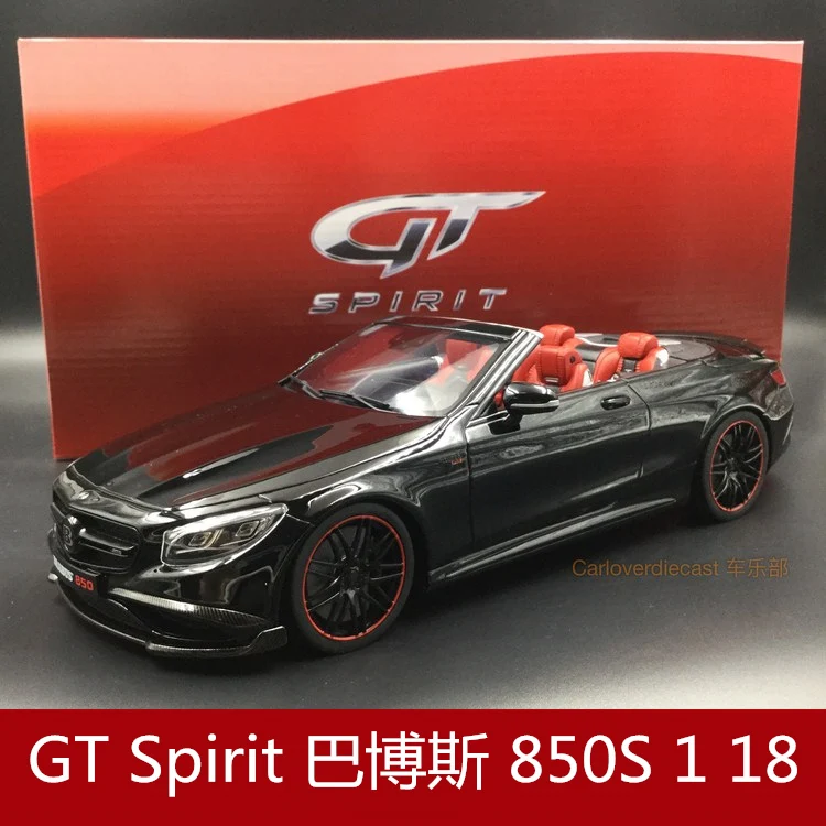 GT Spirit cars 1:18 BENZ 850S roadster Limited edition simulation resin vehicle model
GT Spirit cars 1:18 BENZ 850S roadster Limited edition simulation resin vehicle model