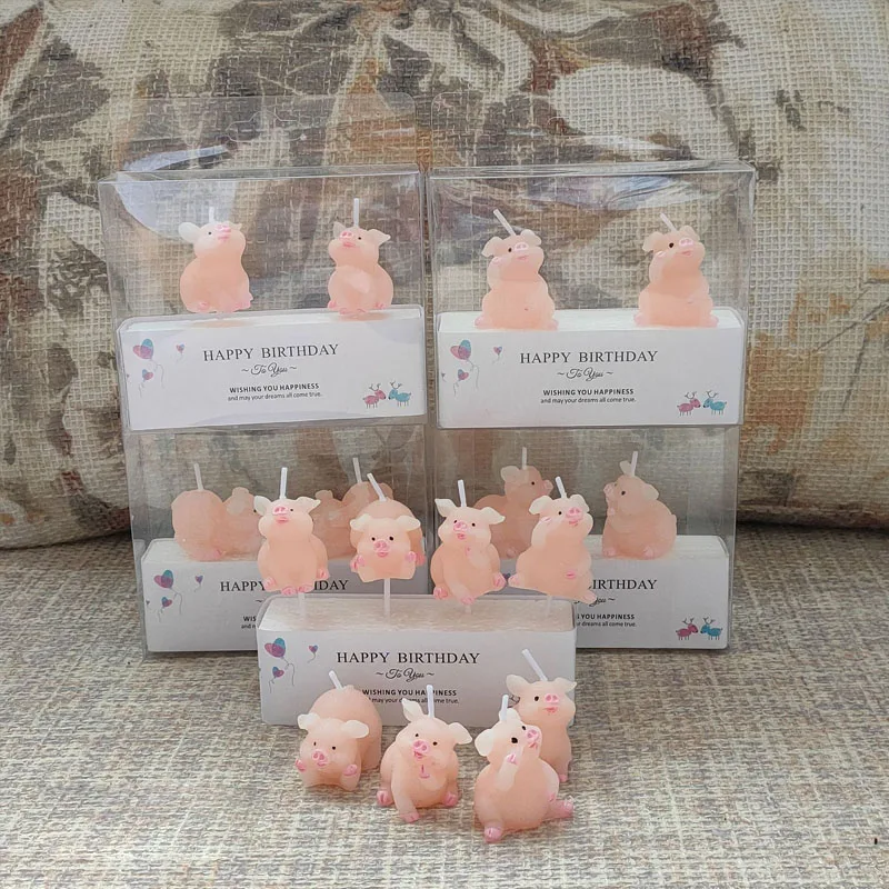 Home Decor Birthday Candle Cake Topper Decoration Cartoon Piggy Candles Baking Cartoon Children's Party Dessert Table Insert
Home Decor Birthday Candle Cake Topper Decoration Cartoon Piggy Candles Baking Cartoon Children's Party Dessert Table Insert