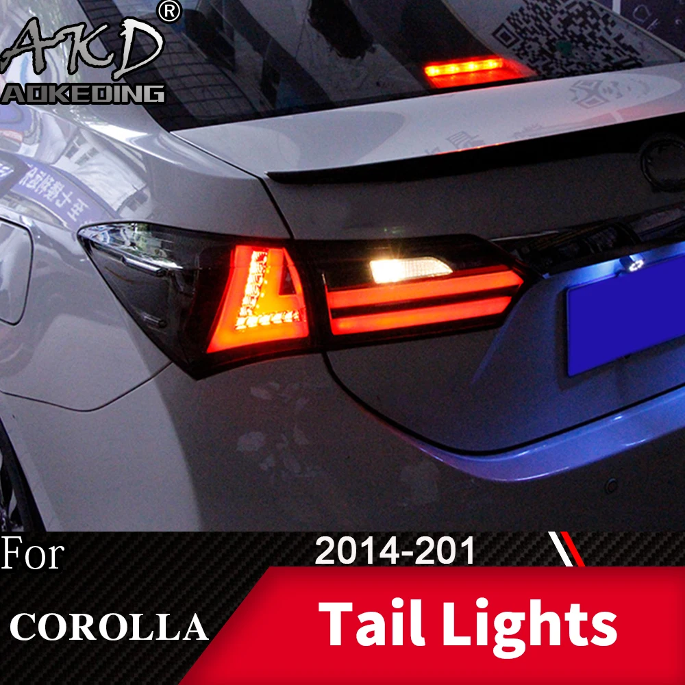 Задний фонарь для автомобиля Toyota Corolla 2014-2017 противотумансветильник фары
