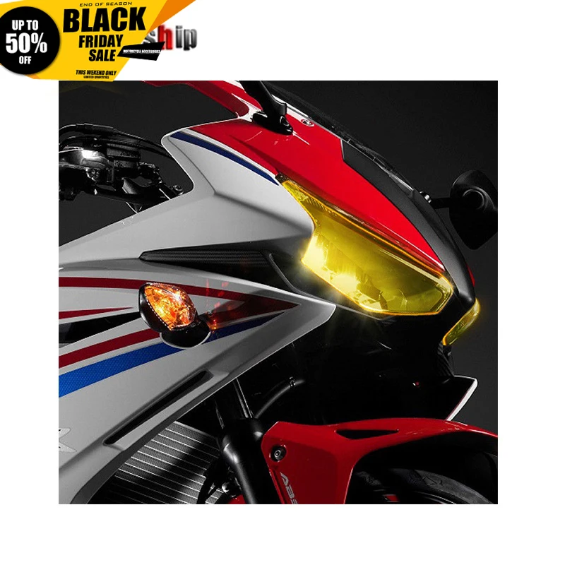 TENGWORSHIP For HONDA CBR500R 2016- 2018 Motorcycle Accessories ABS Headlight Protector Cover Screen Lens
TENGWORSHIP For HONDA CBR500R 2016- 2018 Motorcycle Accessories ABS Headlight Protector Cover Screen Lens