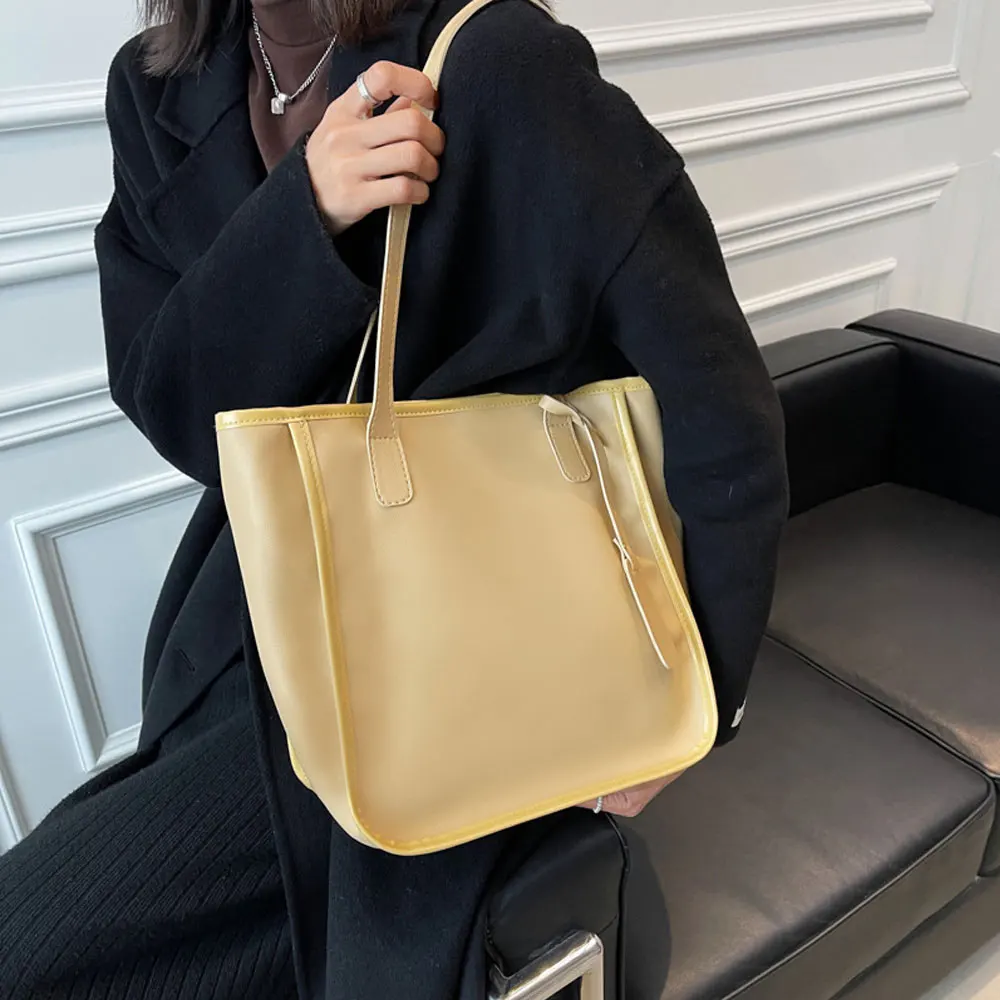 YIXIAO Vintage Leather Shoulder Bags For Women Large Capacity Autumn Casual Handbag New Female Fashion Luxury Bucket Tote Bag
YIXIAO Vintage Leather Shoulder Bags For Women Large Capacity Autumn Casual Handbag New Female Fashion Luxury Bucket Tote Bag