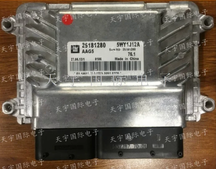 Новый автомобильный двигатель ECU, компьютерная плата 25181280 5WY1J12A 25189682 5WY1J27A для Chevrolet Cruze
Новый автомобильный двигатель ECU, компьютерная плата 25181280 5WY1J12A 25189682 5WY1J27A для Chevrolet Cruze