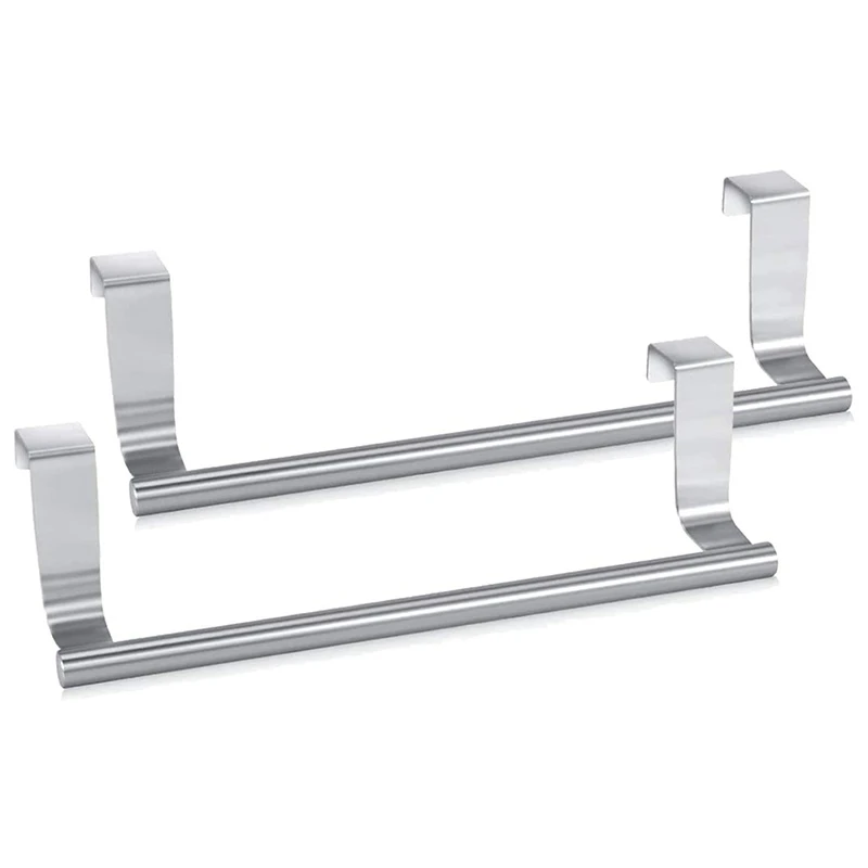 Towel Rack for Cabinet, Strong Steel Kitchen over Cabinet Towel Bar Rack - 2 Pack
Towel Rack for Cabinet, Strong Steel Kitchen over Cabinet Towel Bar Rack - 2 Pack