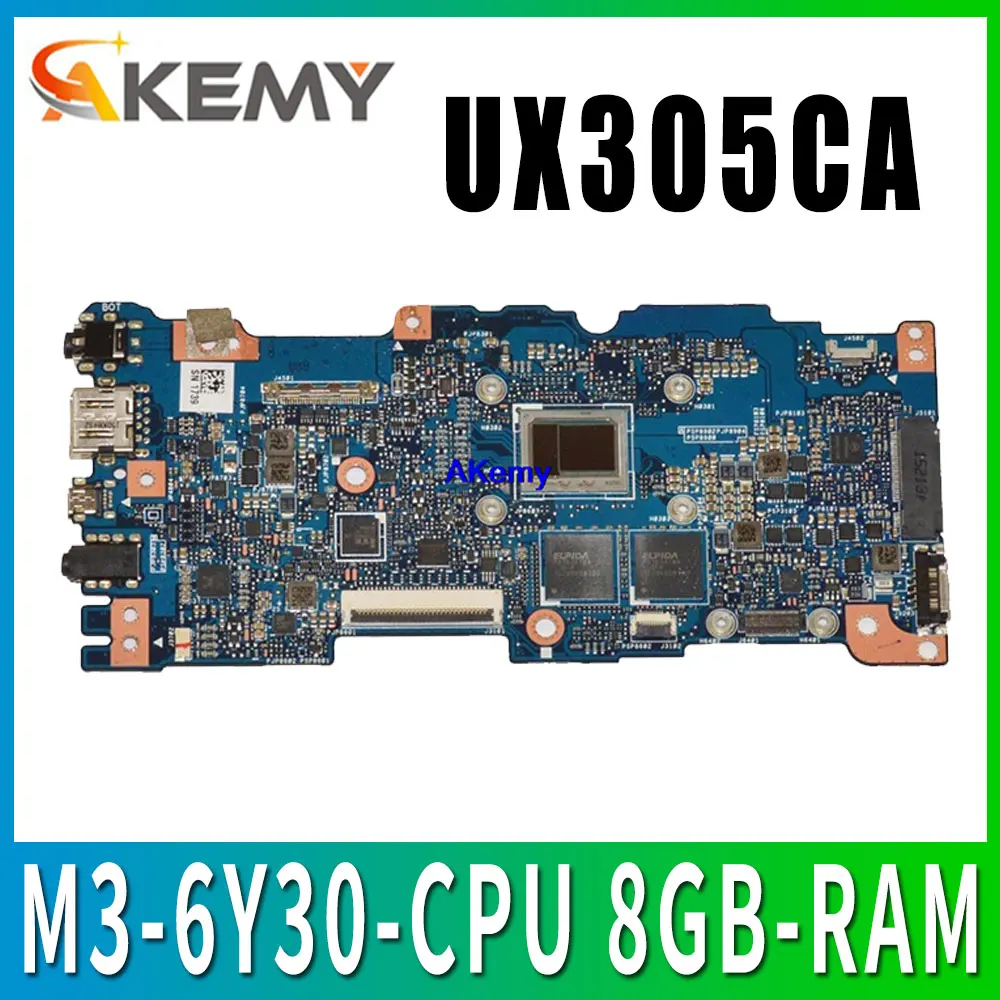 New ! UX305CA Motherboard for ASUS UX305CA UX305C U305C Mainboard 100% test OK W/ M3-6Y30-CPU 8GB-RAM
New ! UX305CA Motherboard for ASUS UX305CA UX305C U305C Mainboard 100% test OK W/ M3-6Y30-CPU 8GB-RAM