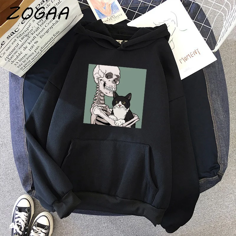 ZOGAA Spring New Men's Thick Hooded Sweatshirt Personality Skull Harajuku Student Plus Size Hoodie Hip-Hop Casual Sweatshirt Men
ZOGAA Spring New Men's Thick Hooded Sweatshirt Personality Skull Harajuku Student Plus Size Hoodie Hip-Hop Casual Sweatshirt Men