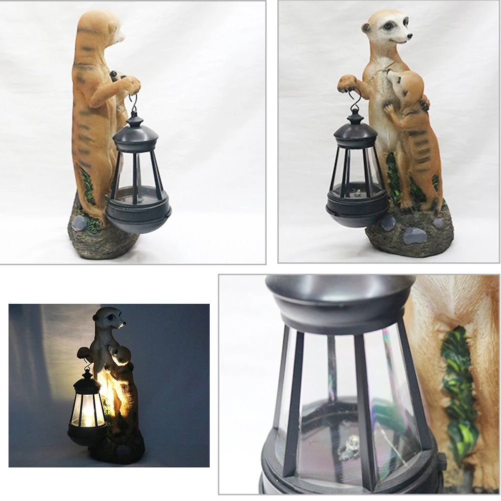 Landscape Lighting Decoration Solar Light Simulation Animal Mongoose Luminous Resin Ornaments Sculpture Crafts
Landscape Lighting Decoration Solar Light Simulation Animal Mongoose Luminous Resin Ornaments Sculpture Crafts