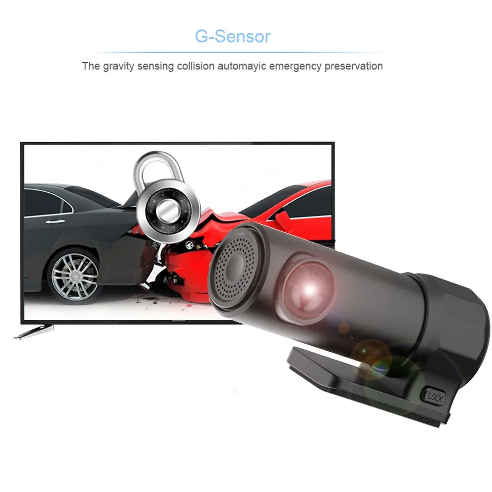 1080P Wifi Mini Car DVR Dash Camera Night Vision Camcorder Driving Recorder Dash Cam Car DVR Camera Digital Video Recorder
1080P Wifi Mini Car DVR Dash Camera Night Vision Camcorder Driving Recorder Dash Cam Car DVR Camera Digital Video Recorder