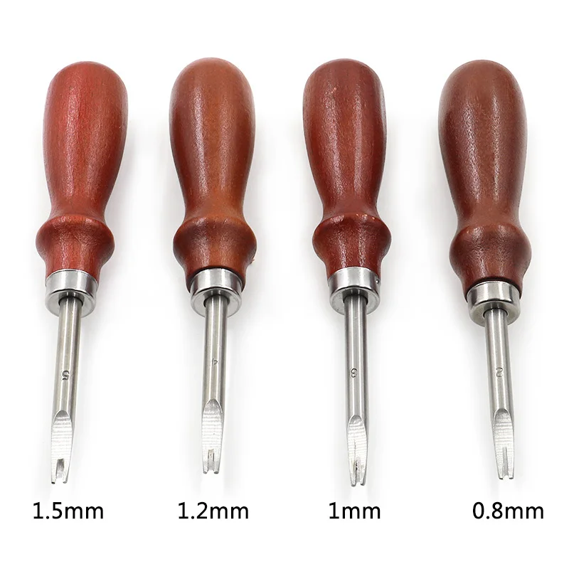 New 0.8/1.0/1.2/1.5mm Sharp Leather Edge Beveler Edge Skiving/Polishing Tool Belt Maker High Carbon Steel Leather Craft DIY Tool
New 0.8/1.0/1.2/1.5mm Sharp Leather Edge Beveler Edge Skiving/Polishing Tool Belt Maker High Carbon Steel Leather Craft DIY Tool