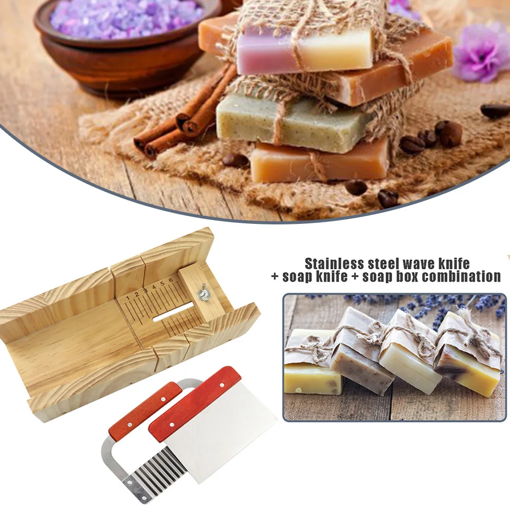 Adjustable Wooden Soap Cutter Mold with Wavy Straight Planer Blade Scraper Cutting Tool Set For Handmade Soap Making Tool
Adjustable Wooden Soap Cutter Mold with Wavy Straight Planer Blade Scraper Cutting Tool Set For Handmade Soap Making Tool