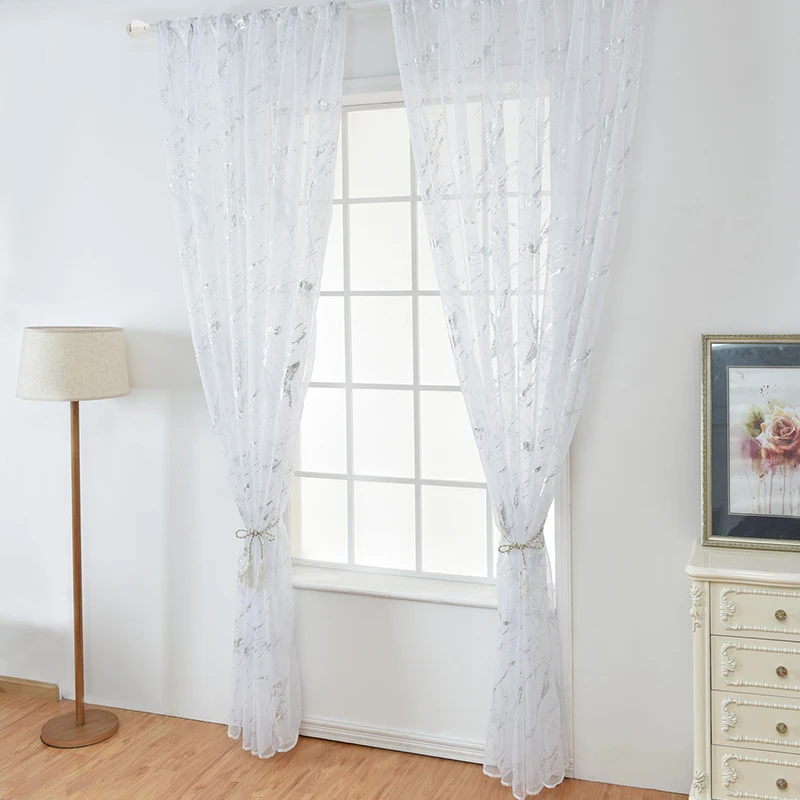 White Blackout Curtains Drap Gauze Marble Striped Valance Sheer Curtain Living Room Vertical Home Balcony Window Tulle Curtain
White Blackout Curtains Drap Gauze Marble Striped Valance Sheer Curtain Living Room Vertical Home Balcony Window Tulle Curtain