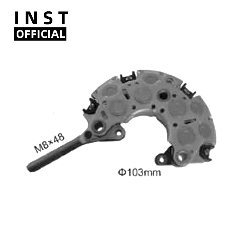 ALTERNATOR GENERATORS RECTIFIER BRIDGE FOR NR722P 1002112400 1012115450 RN-05 31-8217 135043 0215803401 0215804640
ALTERNATOR GENERATORS RECTIFIER BRIDGE FOR NR722P 1002112400 1012115450 RN-05 31-8217 135043 0215803401 0215804640