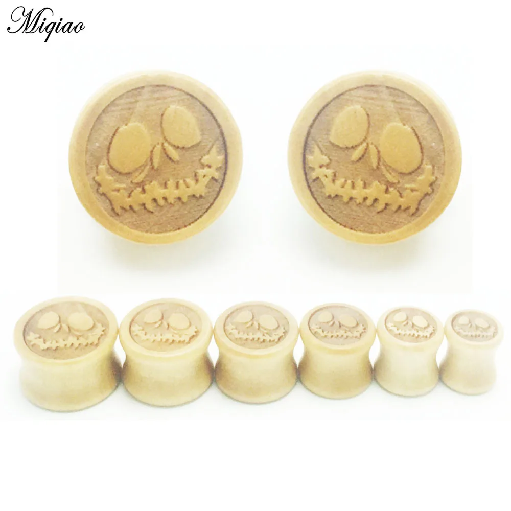 Miqiao 2pcs/lot Sale Ghost HeadEar Gauges Ear Tunnels Plugs Piercing Jewelry Ear Stretchers Expander 10-20mm
Miqiao 2pcs/lot Sale Ghost HeadEar Gauges Ear Tunnels Plugs Piercing Jewelry Ear Stretchers Expander 10-20mm