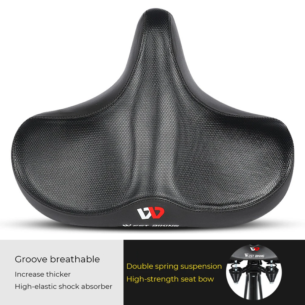 Mountain Bike Ergonomic Soft Bicycle Saddle Widen Thicken Cushion Pad Mtb Road Bike Saddle Comfortable Breathable Cycling Seat
Mountain Bike Ergonomic Soft Bicycle Saddle Widen Thicken Cushion Pad Mtb Road Bike Saddle Comfortable Breathable Cycling Seat
