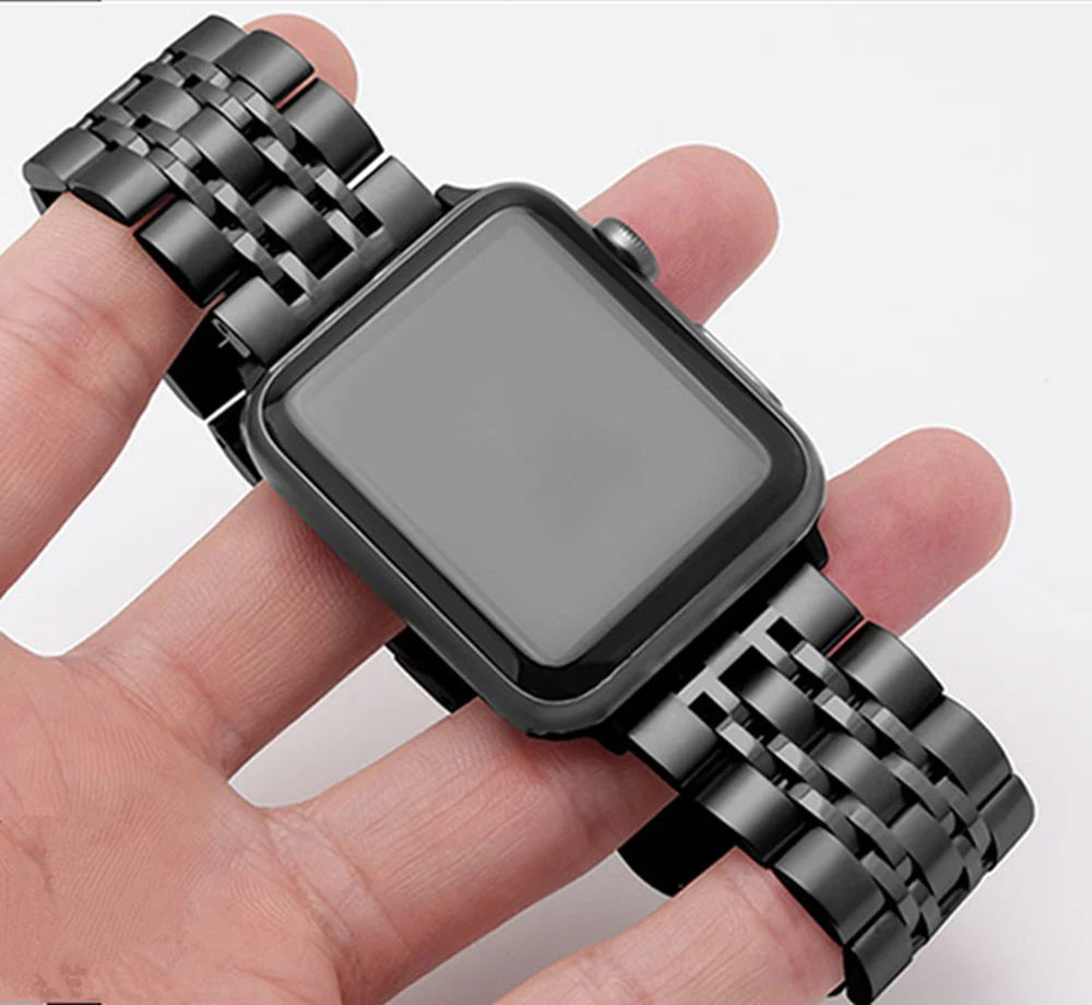 Stainless Steel Strap For Apple Watch 7 Band SE 6 45mm 41mm 44mm 40mm For Applewatch 3 42mm 38mm Bracelet iWatch 5 4 Bands
Stainless Steel Strap For Apple Watch 7 Band SE 6 45mm 41mm 44mm 40mm For Applewatch 3 42mm 38mm Bracelet iWatch 5 4 Bands