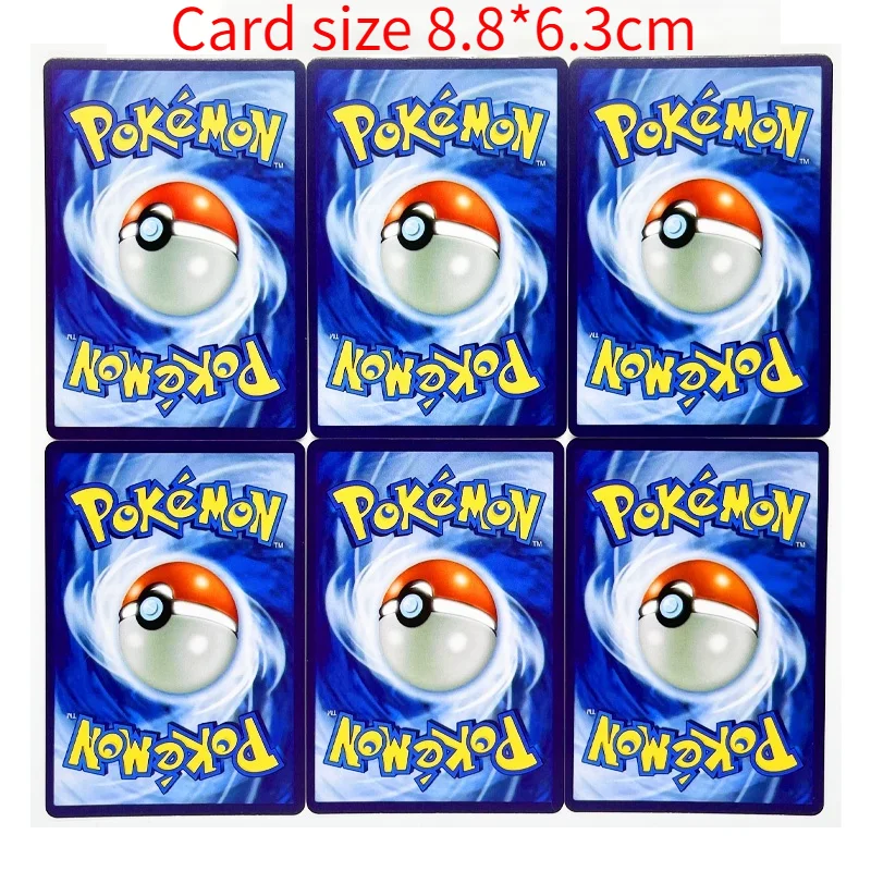 Pokemon 102 шт. Charizard Pikachu Франция 8 8*6 3 см репродукция карточка игра коллекция