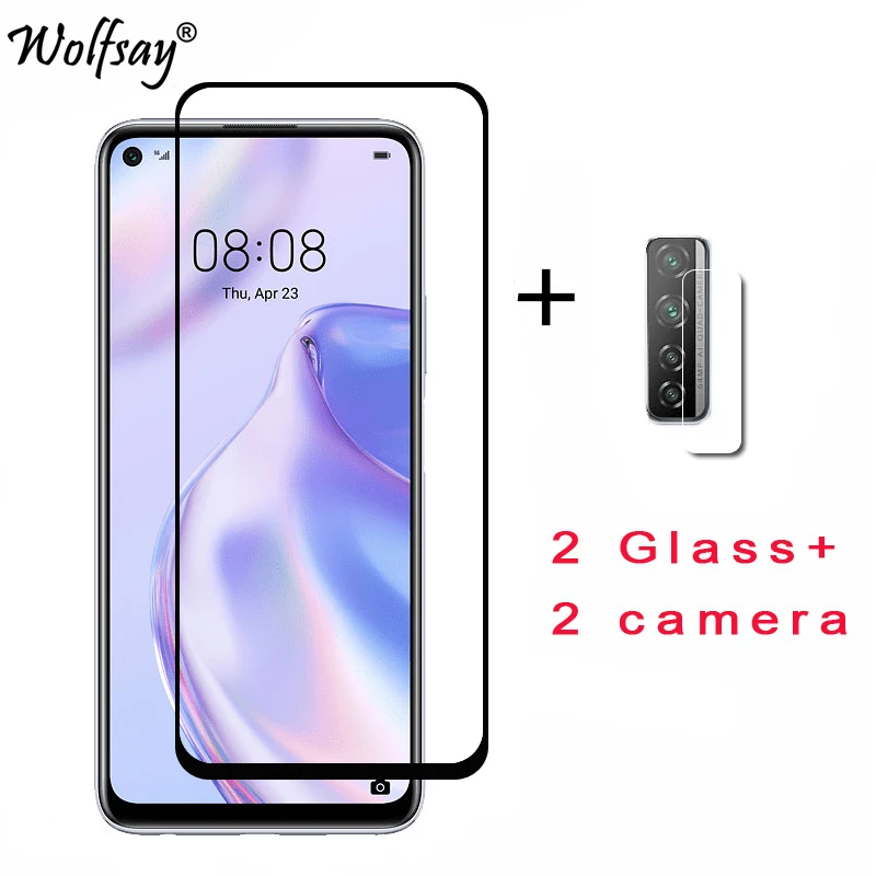2PCS Full Glued Screen Protector For Huawei P40 Lite 5G Tempered Glass Full Cover for Huawei P40 Lite 5G Anti-scratch Film
2PCS Full Glued Screen Protector For Huawei P40 Lite 5G Tempered Glass Full Cover for Huawei P40 Lite 5G Anti-scratch Film