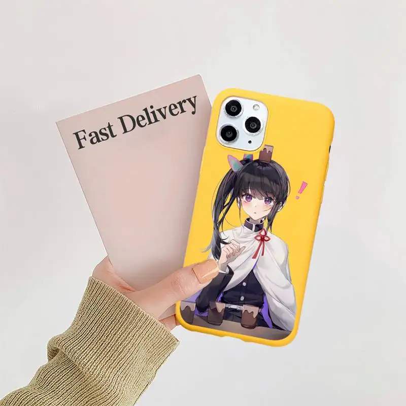 Anime cartoon fun Demon Slayer Phone Case Candy Color Yellow for iPhone 11 12 pro XS MAX 8 7 6 6S Plus X 5S SE 2020 XR
Anime cartoon fun Demon Slayer Phone Case Candy Color Yellow for iPhone 11 12 pro XS MAX 8 7 6 6S Plus X 5S SE 2020 XR