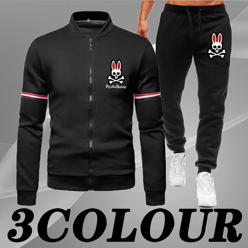 2022Newest Men's Spring and Autumn Fashion Suit Casual Bunny Logo Baseball Long Sleeve Solid Color Printed Men's Tracksuit S-4xl
2022Newest Men's Spring and Autumn Fashion Suit Casual Bunny Logo Baseball Long Sleeve Solid Color Printed Men's Tracksuit S-4xl