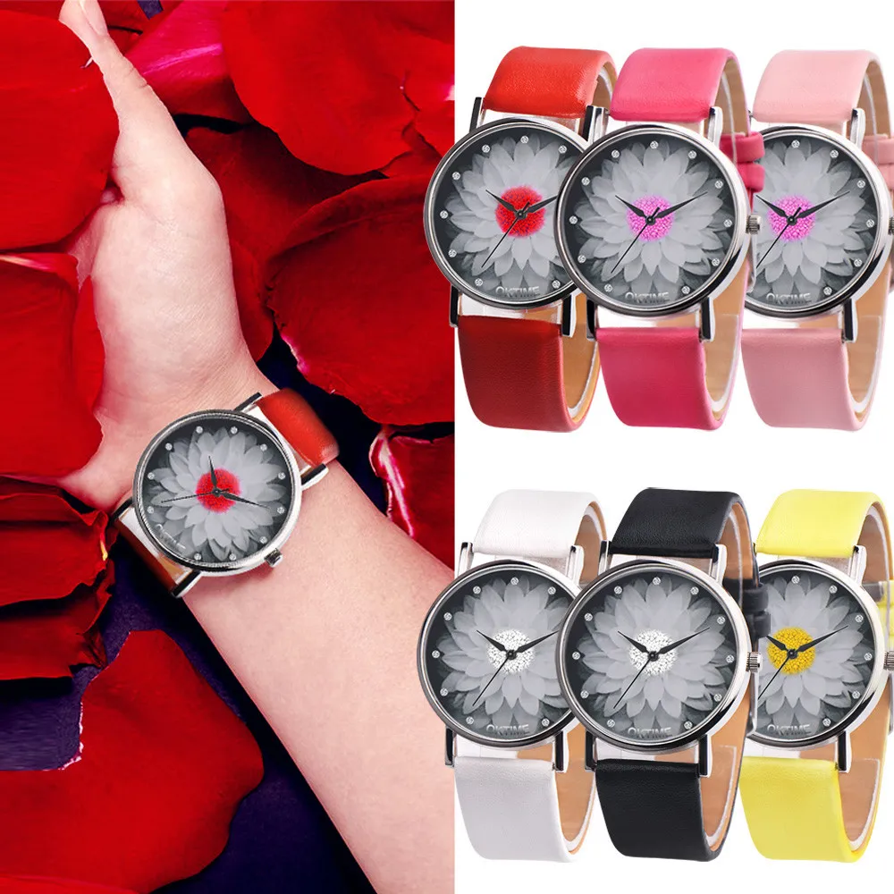 Quartz Watch Women Lotus Printed Watches Ladies Fashion Simple Leather Band Strap Wristwatch montre femme 2021 envio gratis
Quartz Watch Women Lotus Printed Watches Ladies Fashion Simple Leather Band Strap Wristwatch montre femme 2021 envio gratis