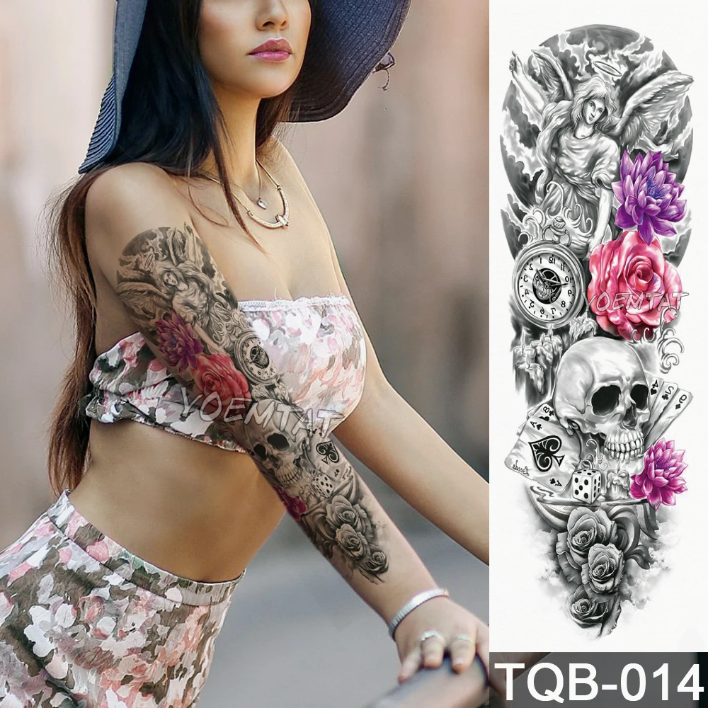 5 Pieces Temporary Tattoo Sticker For Adult Wolf Owl Rose Flower Large Sleeve Transfer Tatoo Body Art Full Arm Fake Sexy Tato
5 Pieces Temporary Tattoo Sticker For Adult Wolf Owl Rose Flower Large Sleeve Transfer Tatoo Body Art Full Arm Fake Sexy Tato