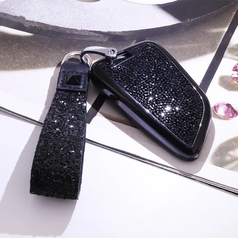 Diamond Luxury Car Key Case Cover Holder Keychain Shell Bag Remote Key For BMW 2 7 Series X1 X5 X6 X5M X6M Gifts Girls Or Wo
Diamond Luxury Car Key Case Cover Holder Keychain Shell Bag Remote Key For BMW 2 7 Series X1 X5 X6 X5M X6M Gifts Girls Or Wo