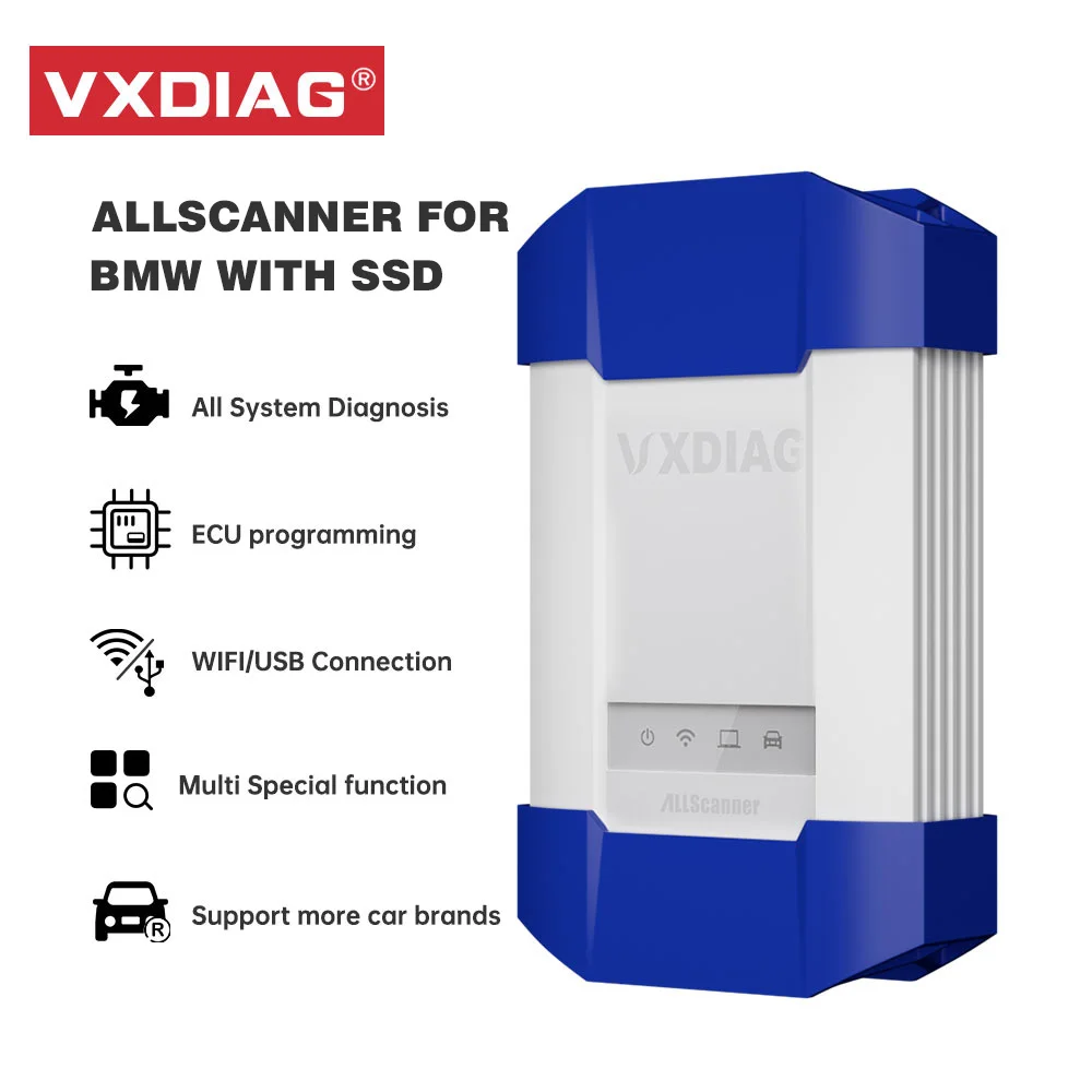 VXDIAG AllSCANNER для BMW ICOM A3, диагностический автомобильный Профессиональный OBD2 считыватель кодов, сканирующий инструмент для BMW, Автомобильные ди...
VXDIAG AllSCANNER для BMW ICOM A3, диагностический автомобильный Профессиональный OBD2 считыватель кодов, сканирующий инструмент для BMW, Автомобильные ди...