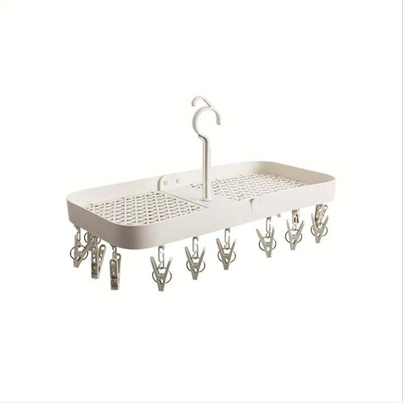Folding Clothes Hangers Plastic Inner Hanger Portable Bedroom Sock Clip Home Wardrobe Storage Rack Non-slip Storage Rack 
Folding Clothes Hangers Plastic Inner Hanger Portable Bedroom Sock Clip Home Wardrobe Storage Rack Non-slip Storage Rack