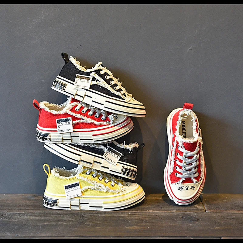 Children's Canvas Shoes Summer Net Red Kids Breathable Casual Non-slip Wear-resistant Low-cut Boys and Girls Board Shoes CS222
Children's Canvas Shoes Summer Net Red Kids Breathable Casual Non-slip Wear-resistant Low-cut Boys and Girls Board Shoes CS222