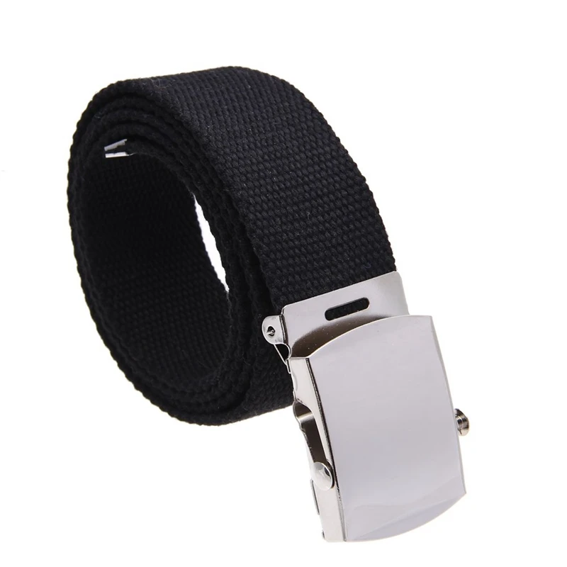 Cloth belt waistband Band Belt Black Men 38mm 
Cloth belt waistband Band Belt Black Men 38mm