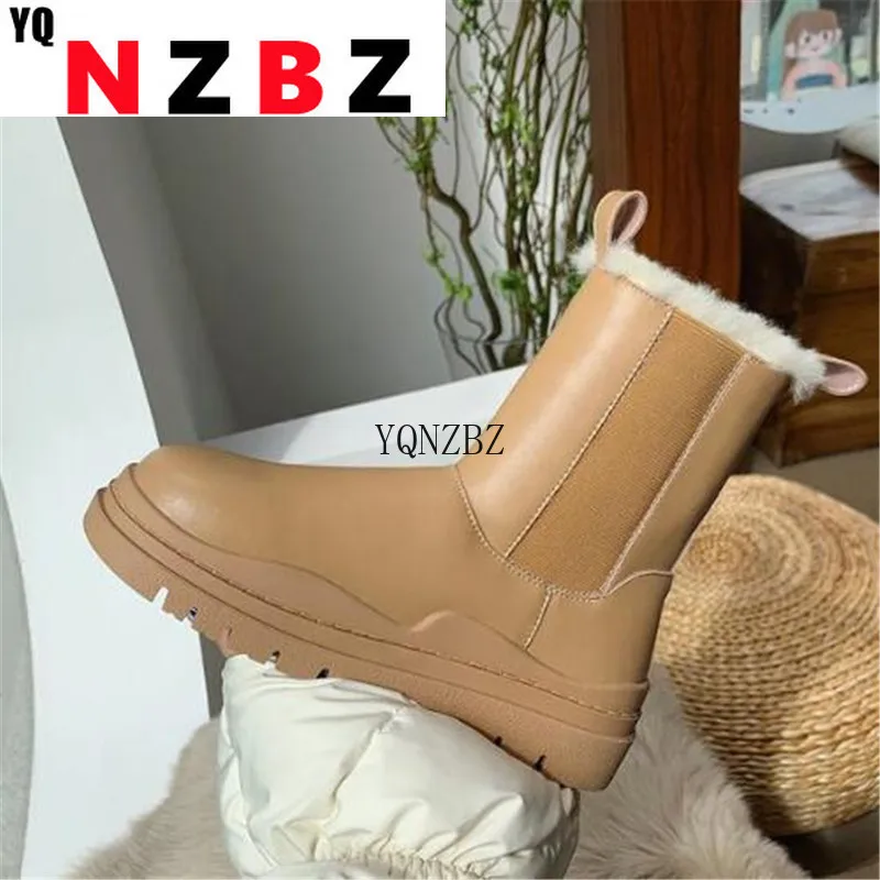 New Winter Warm Short Plush Women's Ankle Boots 2022Comfortable Platform Round Head Boots Fashion Casual Set Feet Short Boots
New Winter Warm Short Plush Women's Ankle Boots 2022Comfortable Platform Round Head Boots Fashion Casual Set Feet Short Boots