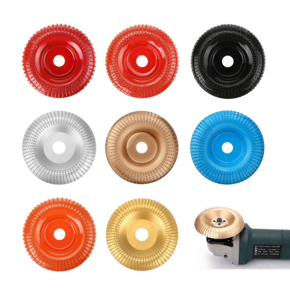 5inch/125mm Angle Grinding Wheel Carbide Wood Carving Tool Angle Grinding Wheel 22mm Bore Shaping Sanding Carving Rotary Tool
5inch/125mm Angle Grinding Wheel Carbide Wood Carving Tool Angle Grinding Wheel 22mm Bore Shaping Sanding Carving Rotary Tool
