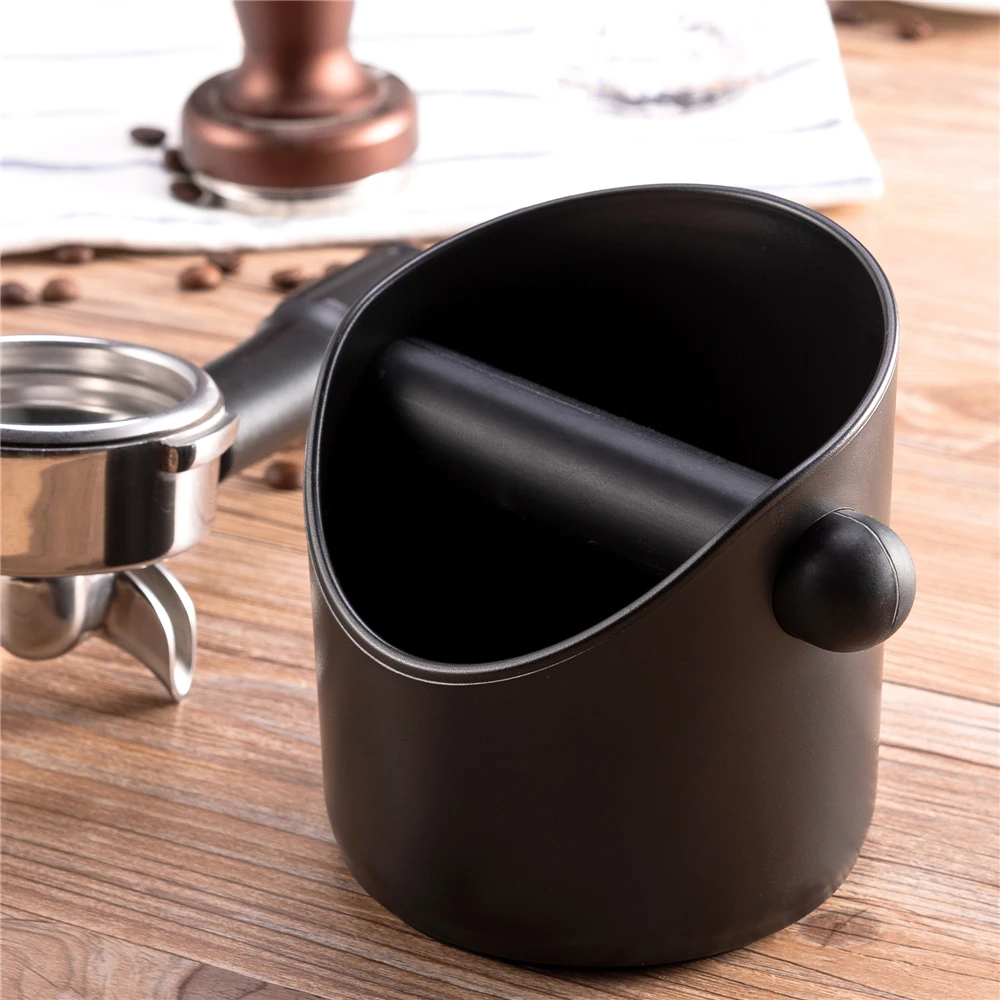 Anti Slip Coffee Grind Dump Bin Shock-absorbent Coffee Grind Knock Bar Box Espresso Grounds Container Coffee Tools Accessories
Anti Slip Coffee Grind Dump Bin Shock-absorbent Coffee Grind Knock Bar Box Espresso Grounds Container Coffee Tools Accessories