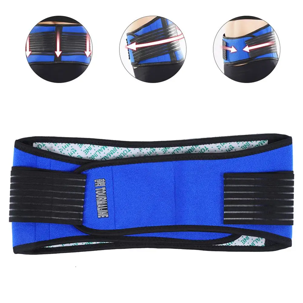 Blue Adjustable Self-Heating Waist Tourmaline Belt Magnetic Therapy Waist Protection Lumbar Brace Support Massage Health Care
Blue Adjustable Self-Heating Waist Tourmaline Belt Magnetic Therapy Waist Protection Lumbar Brace Support Massage Health Care