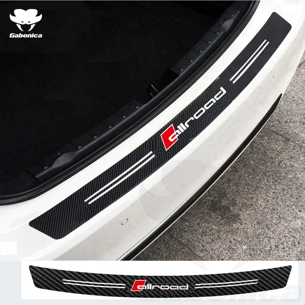 New Carbon fiber Car Rear Bumper Door Sills Guards Sticker For Audi Sline RS Allroad Auto Decoration Protection Car Accessorie
New Carbon fiber Car Rear Bumper Door Sills Guards Sticker For Audi Sline RS Allroad Auto Decoration Protection Car Accessorie