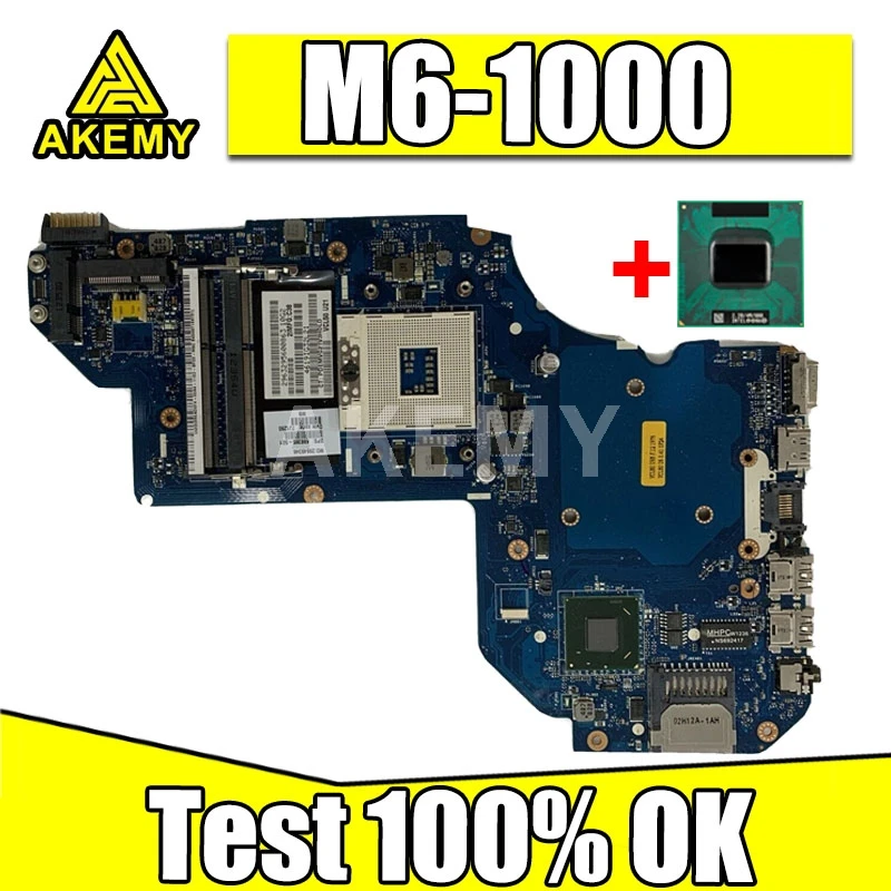 AKemy for HP ENVY M6 M6-1000 M6-1125dx M6-1200 Series 698395-501 698395-601 QCL50 LA-8713P Laptop Motherboard Test Working well
AKemy for HP ENVY M6 M6-1000 M6-1125dx M6-1200 Series 698395-501 698395-601 QCL50 LA-8713P Laptop Motherboard Test Working well